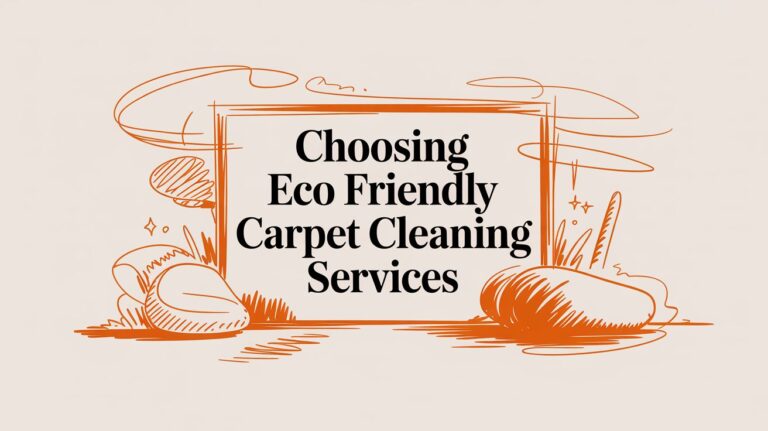 Choosing Eco Friendly Carpet Cleaning Services