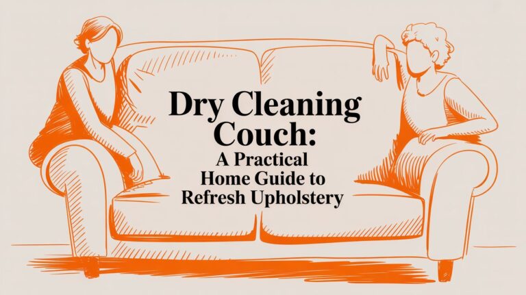 Dry Cleaning Couch: A Practical Home Guide to Refresh Upholstery